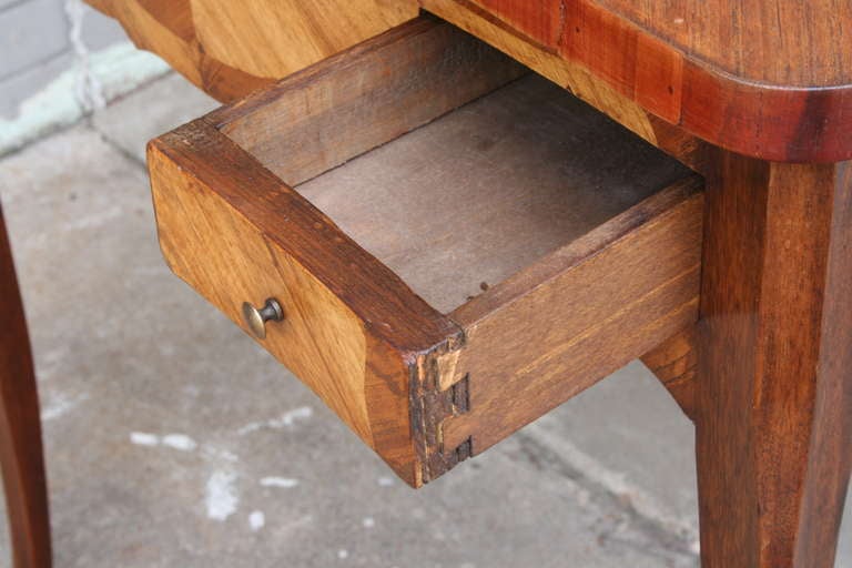 20th Century Marquetry Game Table