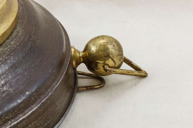 Brass Garnier Wall Clock