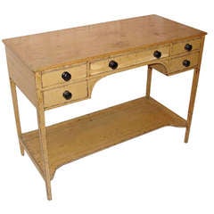 19th c. English Regency Painted Petite Server Antique 19th c. English Regency Painted Petite Server