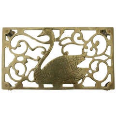 Antique 19th Century, English Brass Trivet