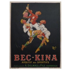 Vintage Bec-Kina Poster