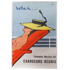 Vintage Relax Poster