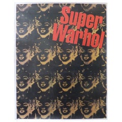 Vintage Super Warhol Poster