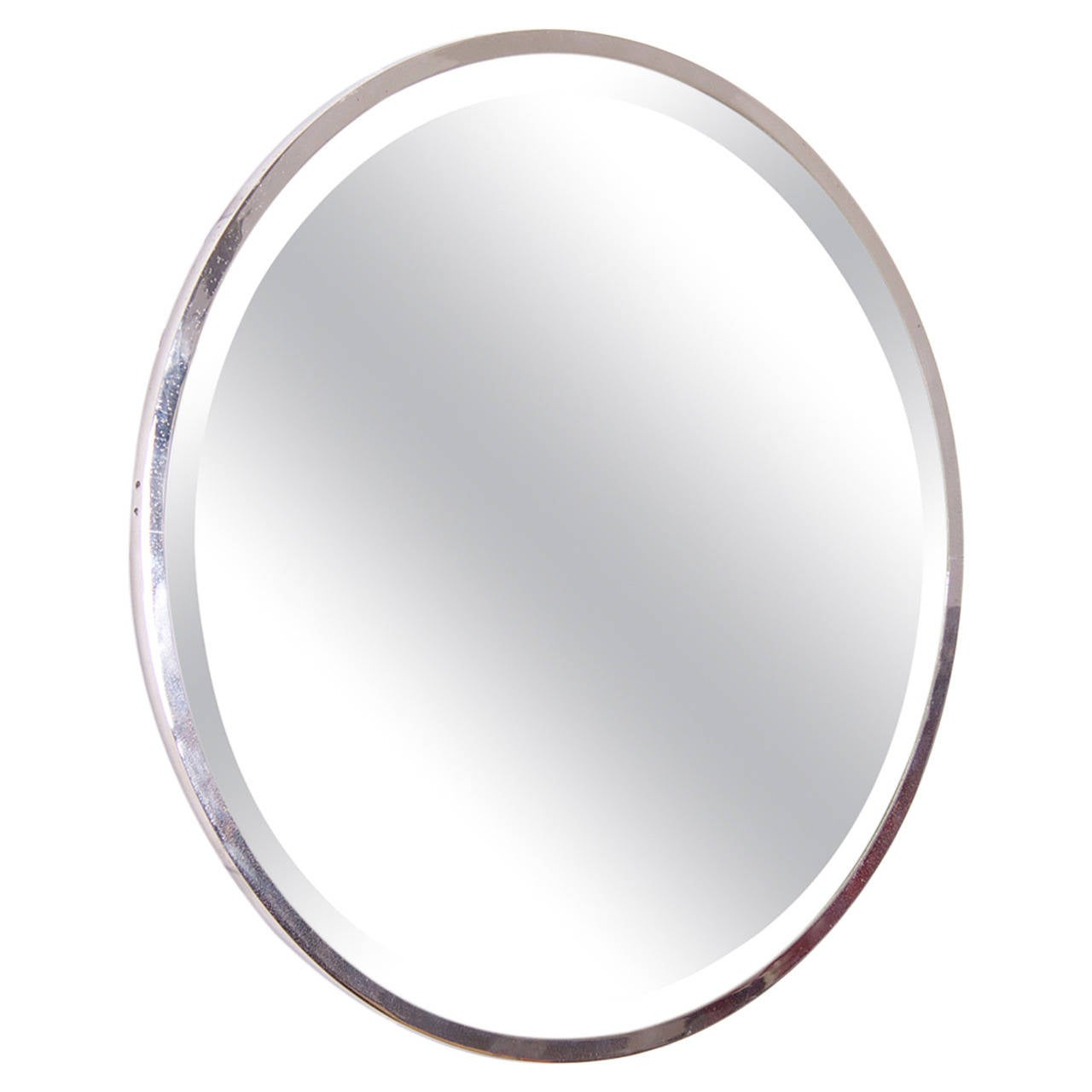 Art Deco Wall Mirror round nickel plated french art deco wall mirror for sale at 1stdibs Art Deco Wall Mirror round nickel plated french art deco wall mirror for sale at 1stdibs
