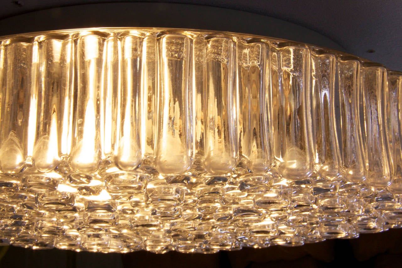 Large Helena Tynell Bubble Glass Flush Mount or Sconce for Glashütte Limburg In Excellent Condition In Berlin, BE