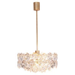 Four-Tier Crystal Glass Kinkeldey Chandelier 11