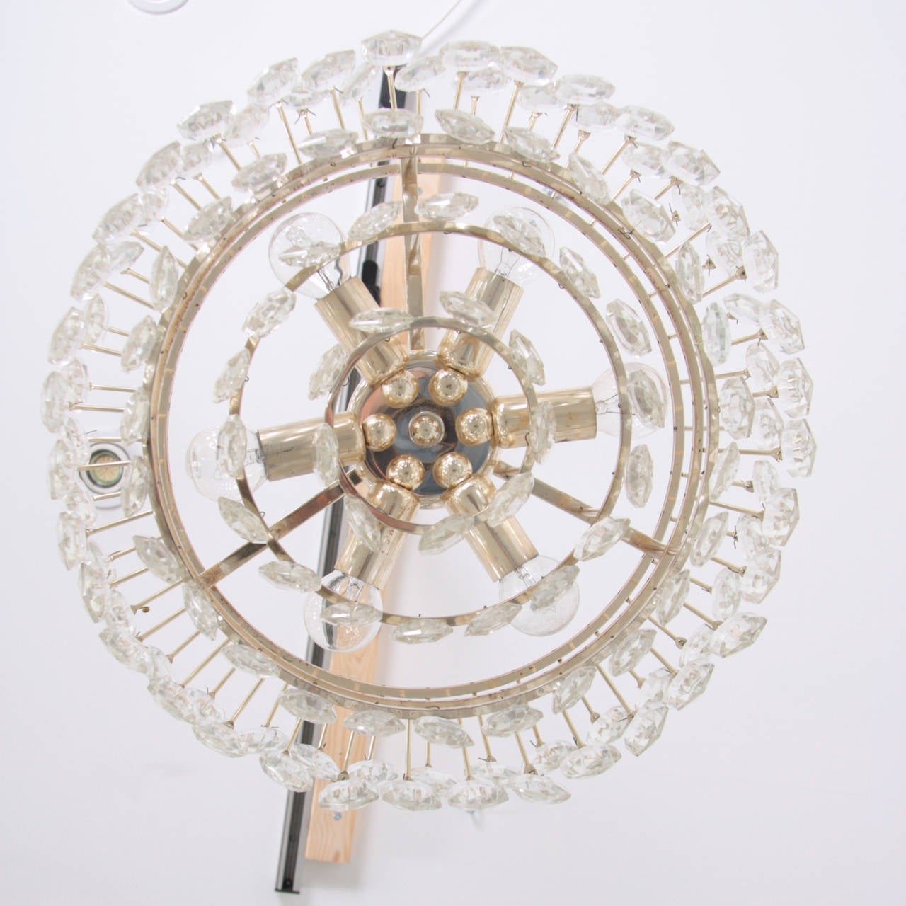 Stunning Crystal Glass Bakalowits Chandelier In Excellent Condition For Sale In Berlin, BE