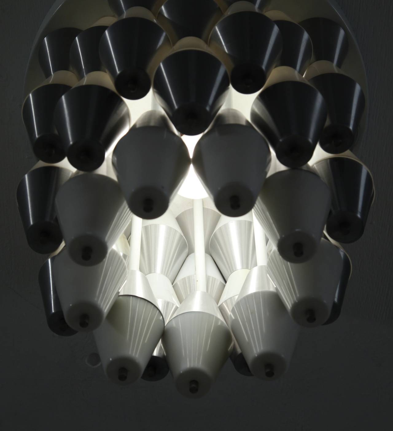 Aluminum 1960s RAAK 'Ludiek' Lamp