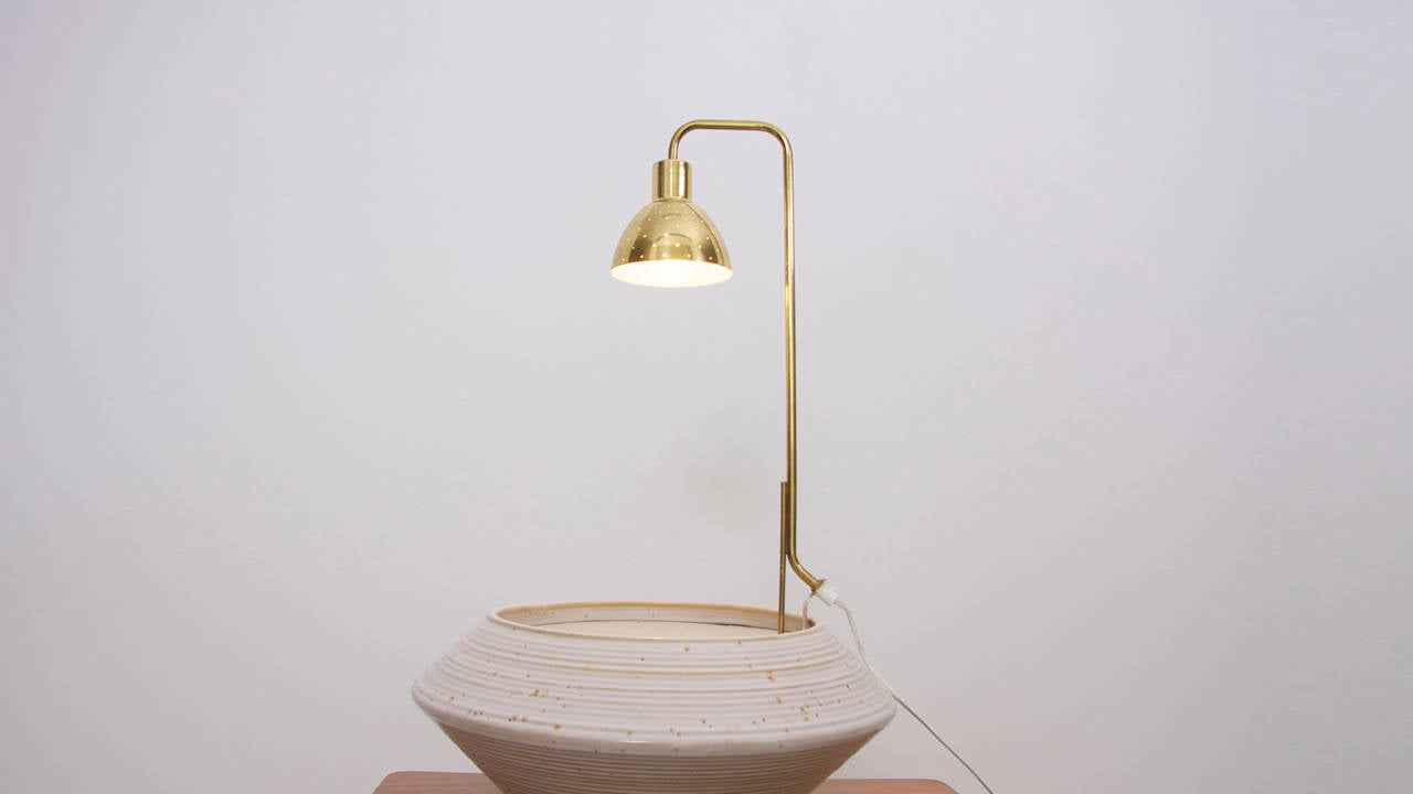 Mid-20th Century Hans Agne Jakobsson Planter Lamp for Markaryd For Sale