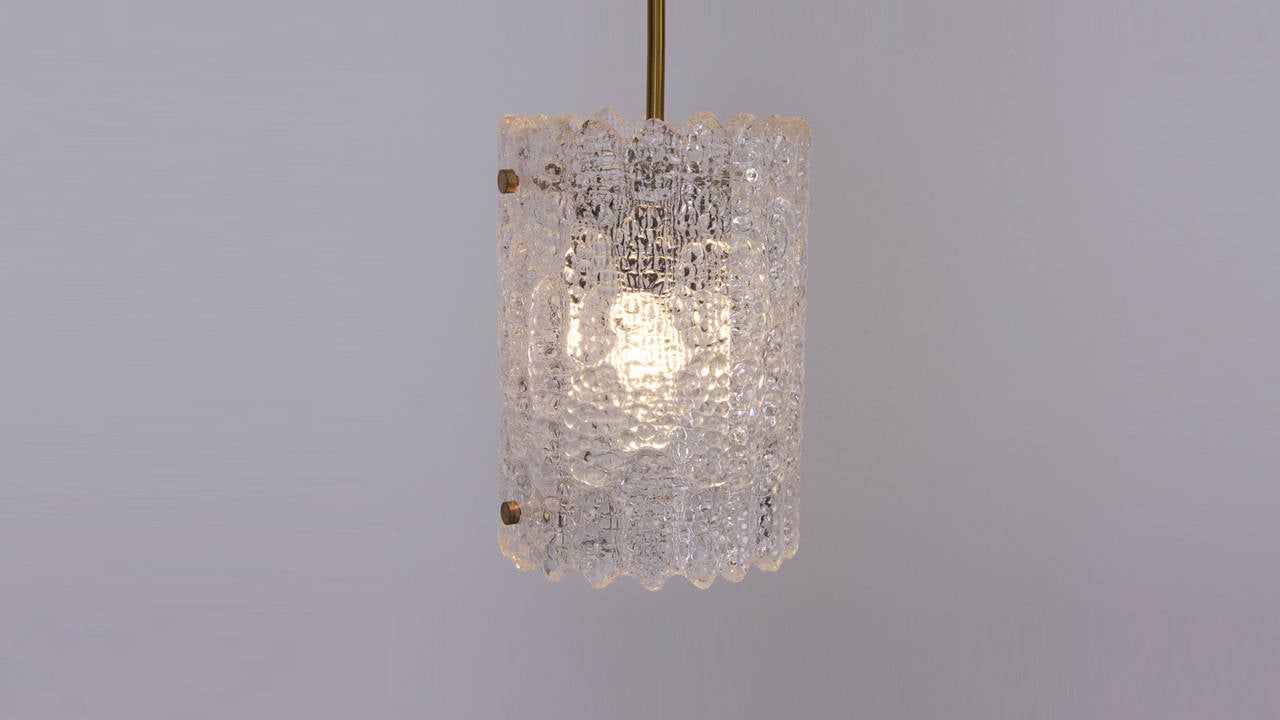 Glass Pendant Light by Carl Fagerlund for Orrefors For Sale 2
