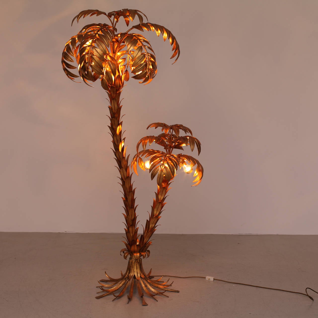 hans kogl palm tree lamp