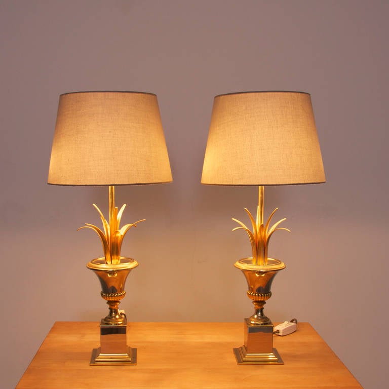 Pair of Table Lamps by Maison Charles 1