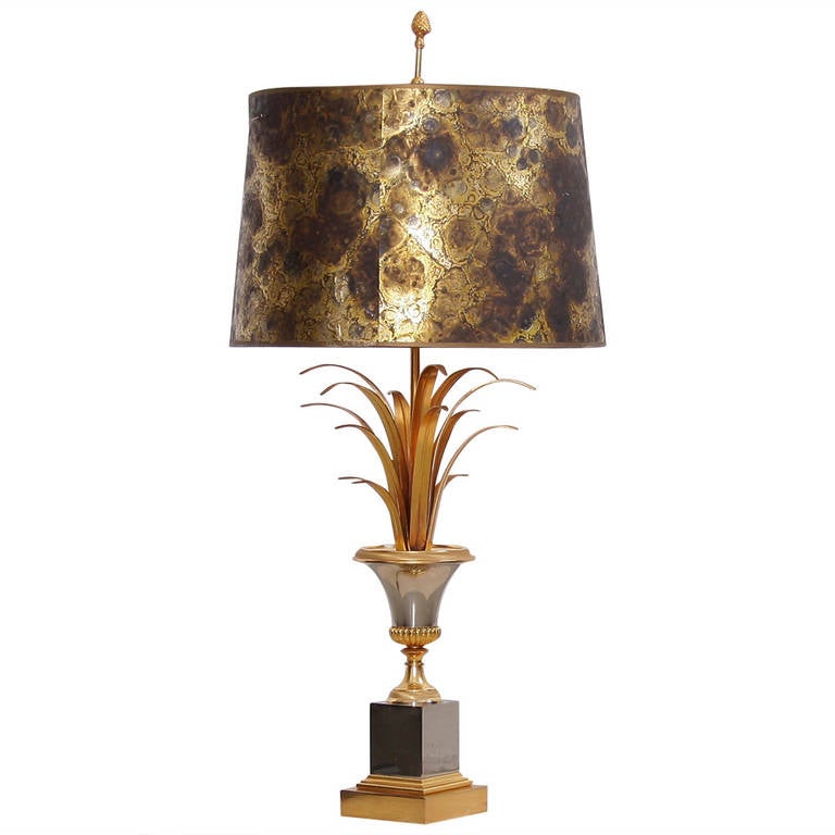Maison Charles Table Lamp With Original Shade At 1stdibs Maison Charles Table Lamp With Original Shade For
