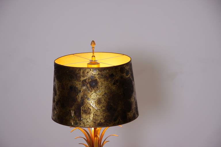 Maison Charles Table Lamp with Original Shade In Good Condition In Berlin, BE