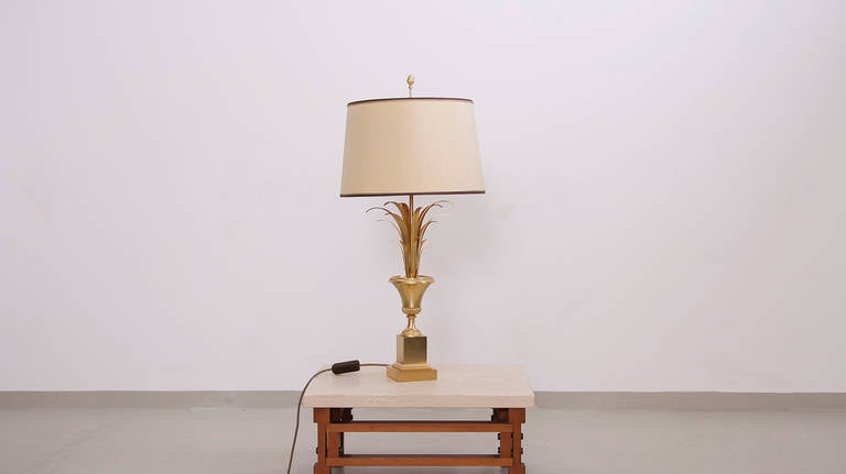 Maison Charles Table Lamp with Full Golden Base