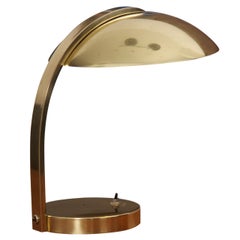 Italian 1960s Luxury Brass Table Lamp