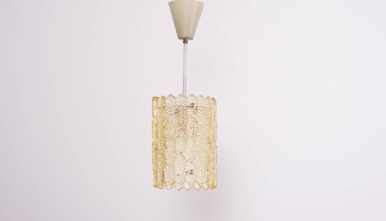 Swedish Pendant Light by Carl Fagerlund for Orrefors For Sale