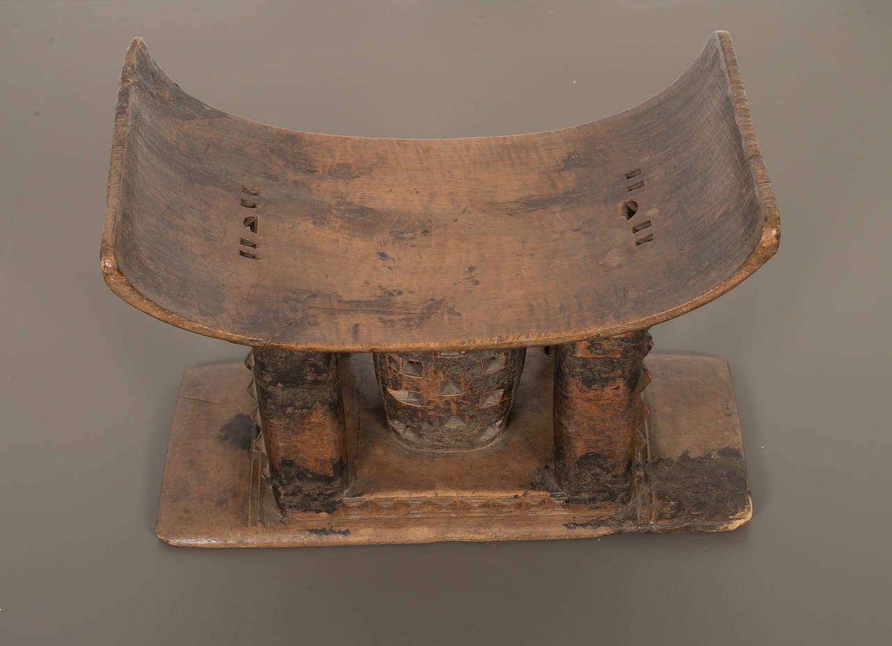 20th Century Ashanti Stool - Akan Folk - Ghana