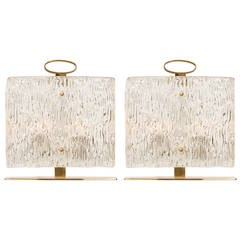 Mid- Century pair of italian style table lamps (2)