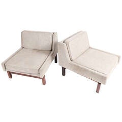 Pair of "Odilon" lounge chairs by Sergio Rodrigues