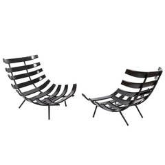 "Costela" Lounge Chairs by Martin Eisler & Carlo Hauner