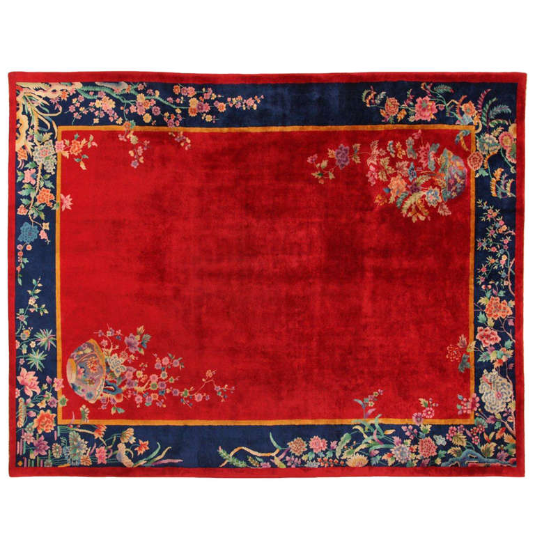 Handknotted Nicols Rug For Sale at 1stdibs