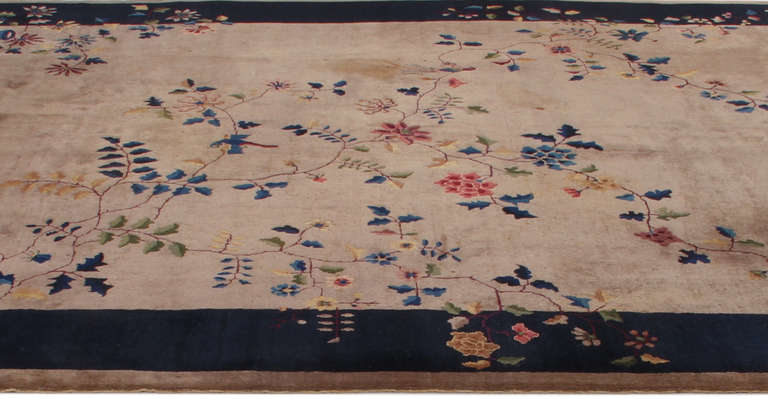 Art Deco Hand-Knotted Nicols Rug For Sale