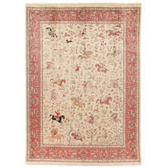 Extra Fine Qum Silk Carpet