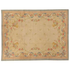 Handknotted Antique Savonerie