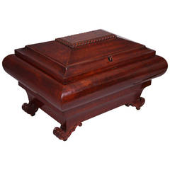 Important Mahogany Wine Cooler of Fine Quality