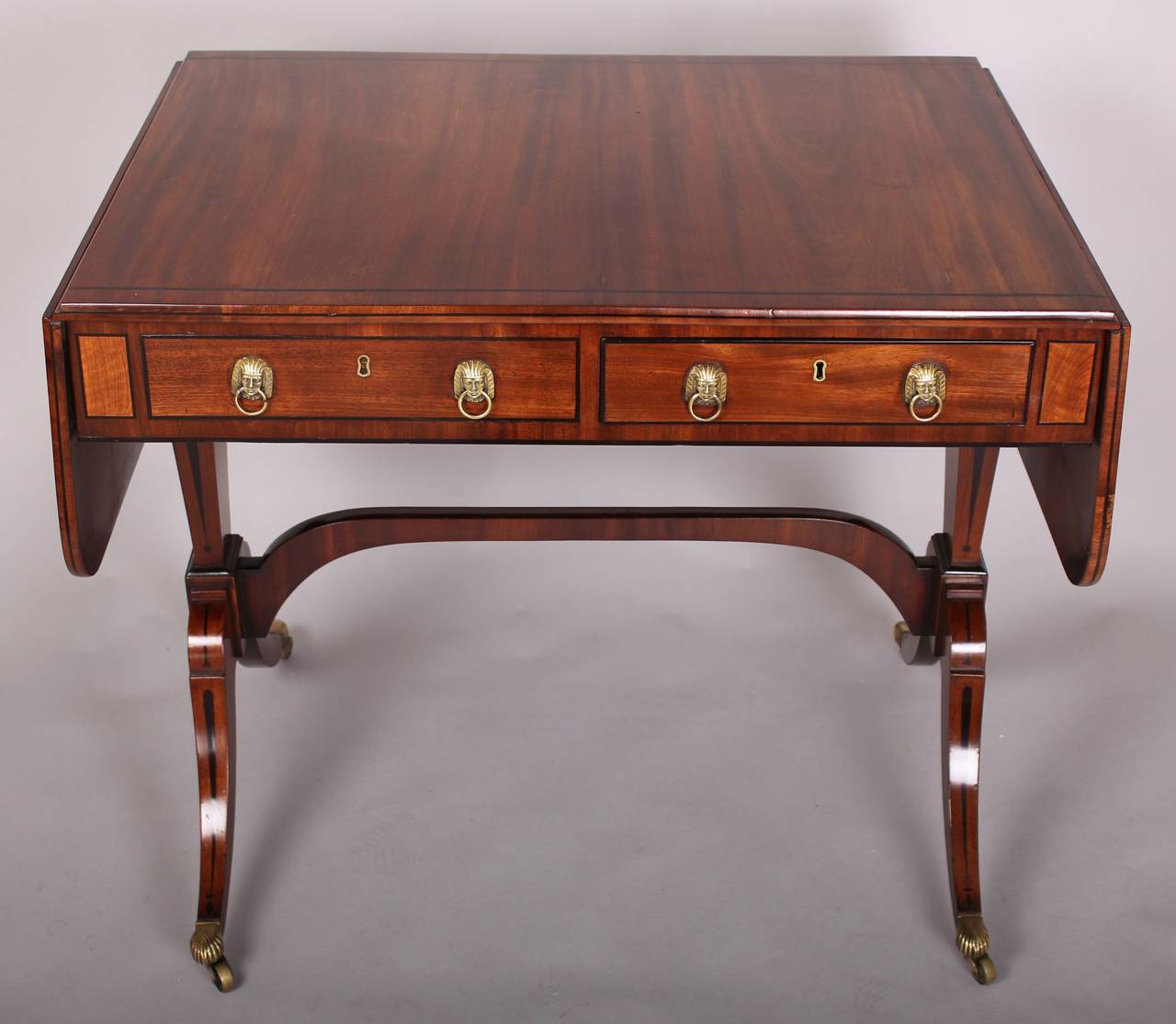 Regency Period Mahogany Sofa Table