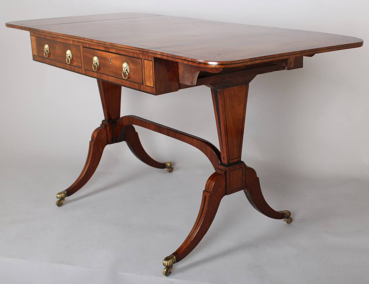 19th Century Regency Period Mahogany Sofa Table