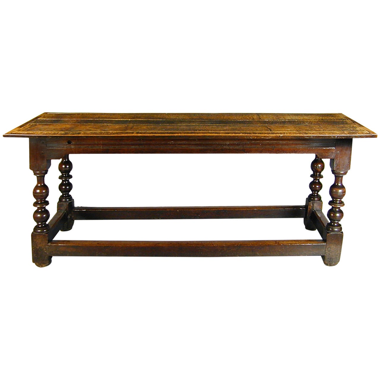 Fine Late 17th Century Oak Table For Sale