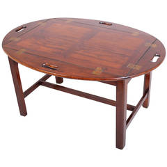 Early 19th Century Mahogany Butler's Tray Table
