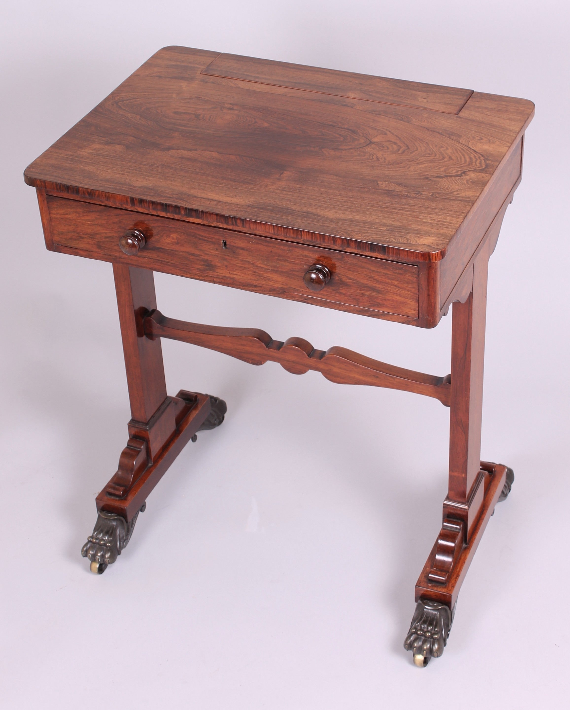 George IV Period Rosewood Chamber Writing-Table