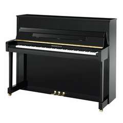 Used Bechstein 116cm "Accent" Upright Piano Black New