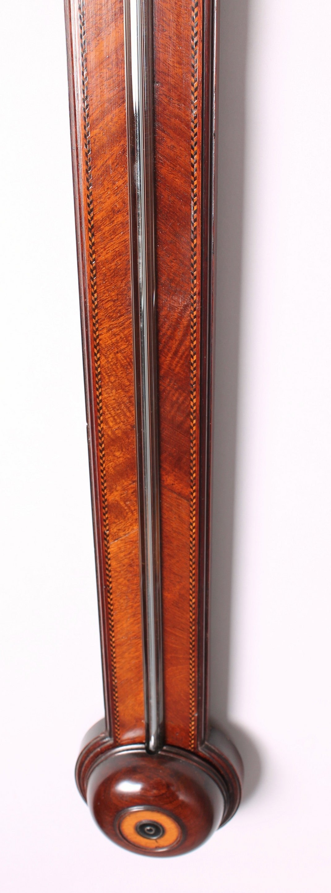 George III period mahogany stick barometer 2