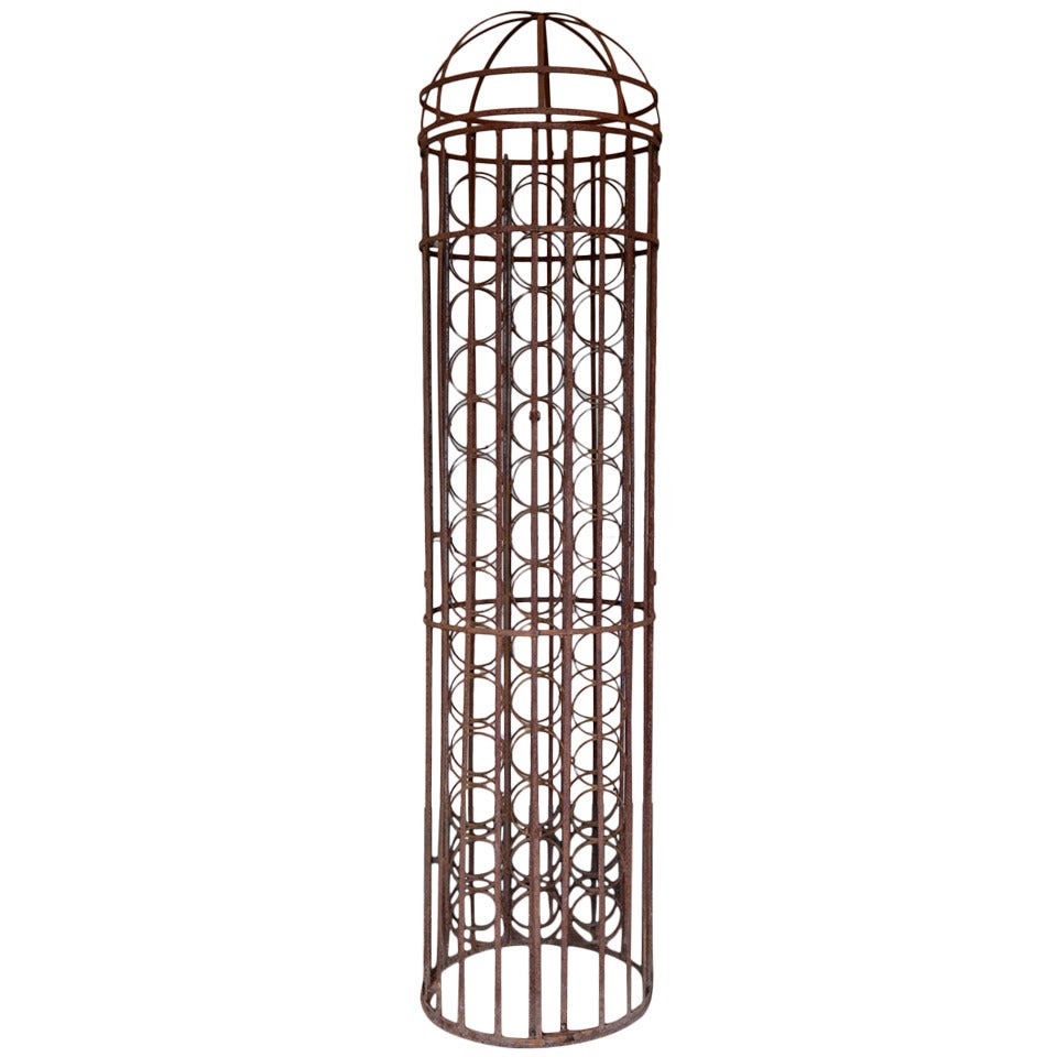 Cage à vin cylindrique