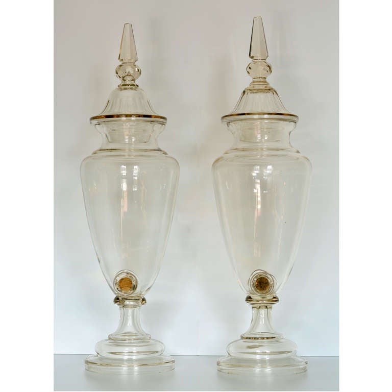 Glass Spirit Flasks