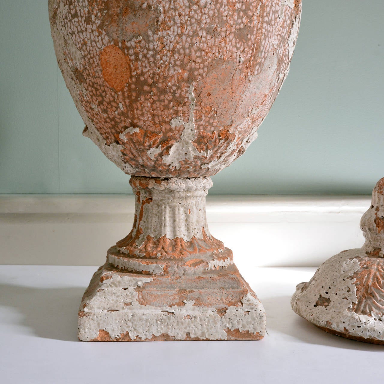 Terracotta Lided Urns 3