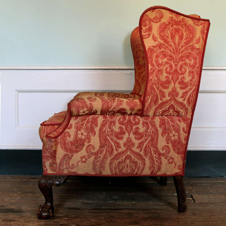 English Upholstered Armchair