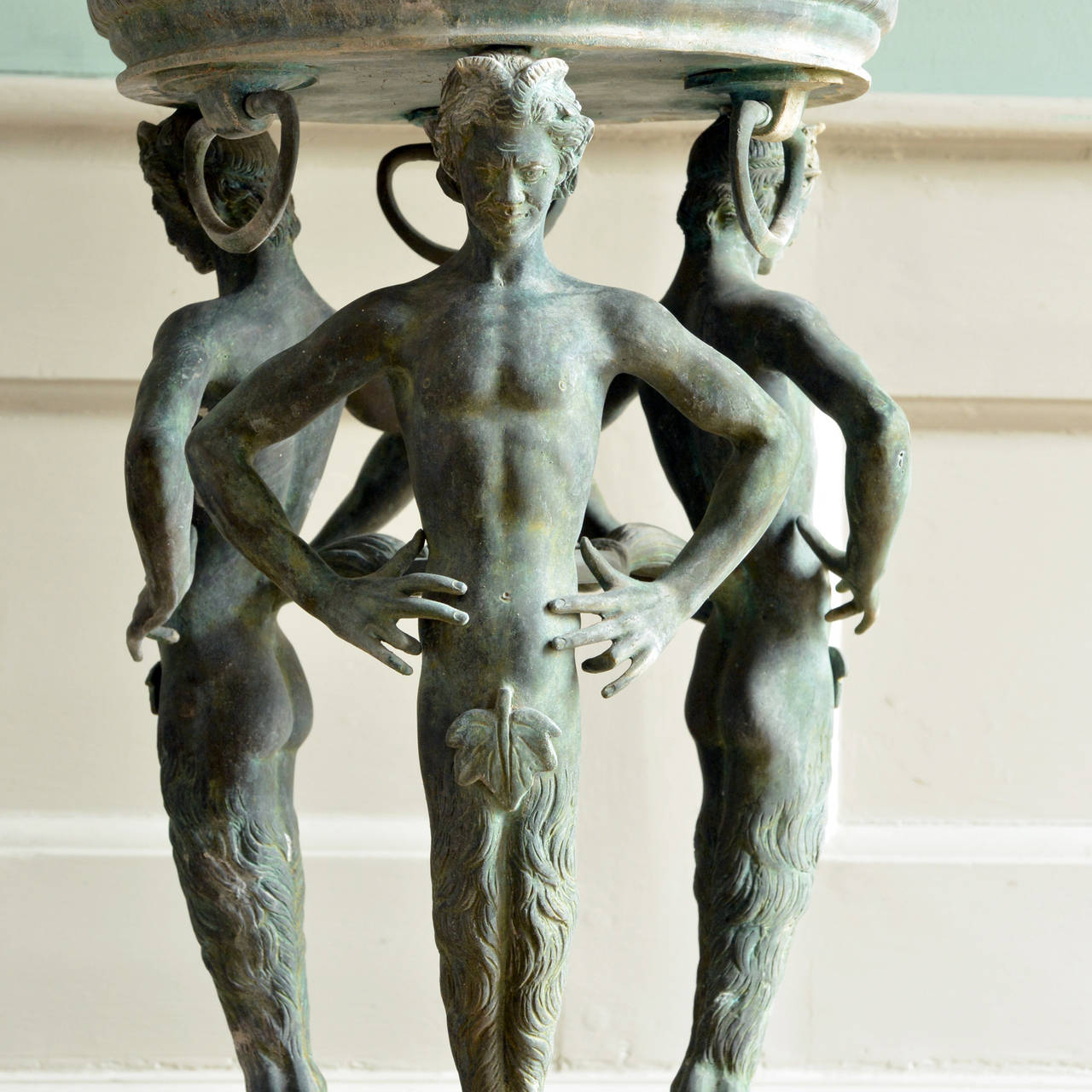A pair of bronze Atheniennes, late nineteenth century, attributed to J. Chiurazzi & Fils, Naples.