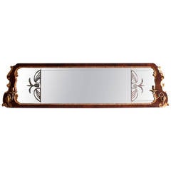 Early Georgian Overmantle Mirror