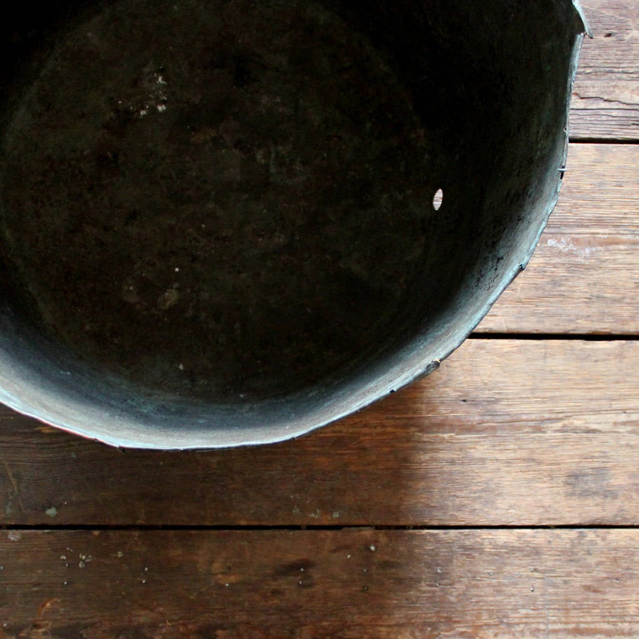 19th Century Riveted Copper Vat