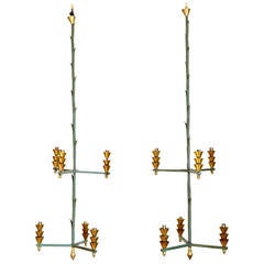 Pair of French 1960s Ceiling Lights 11