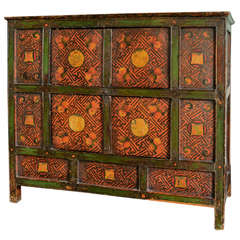 Tibetan Side Cabinet