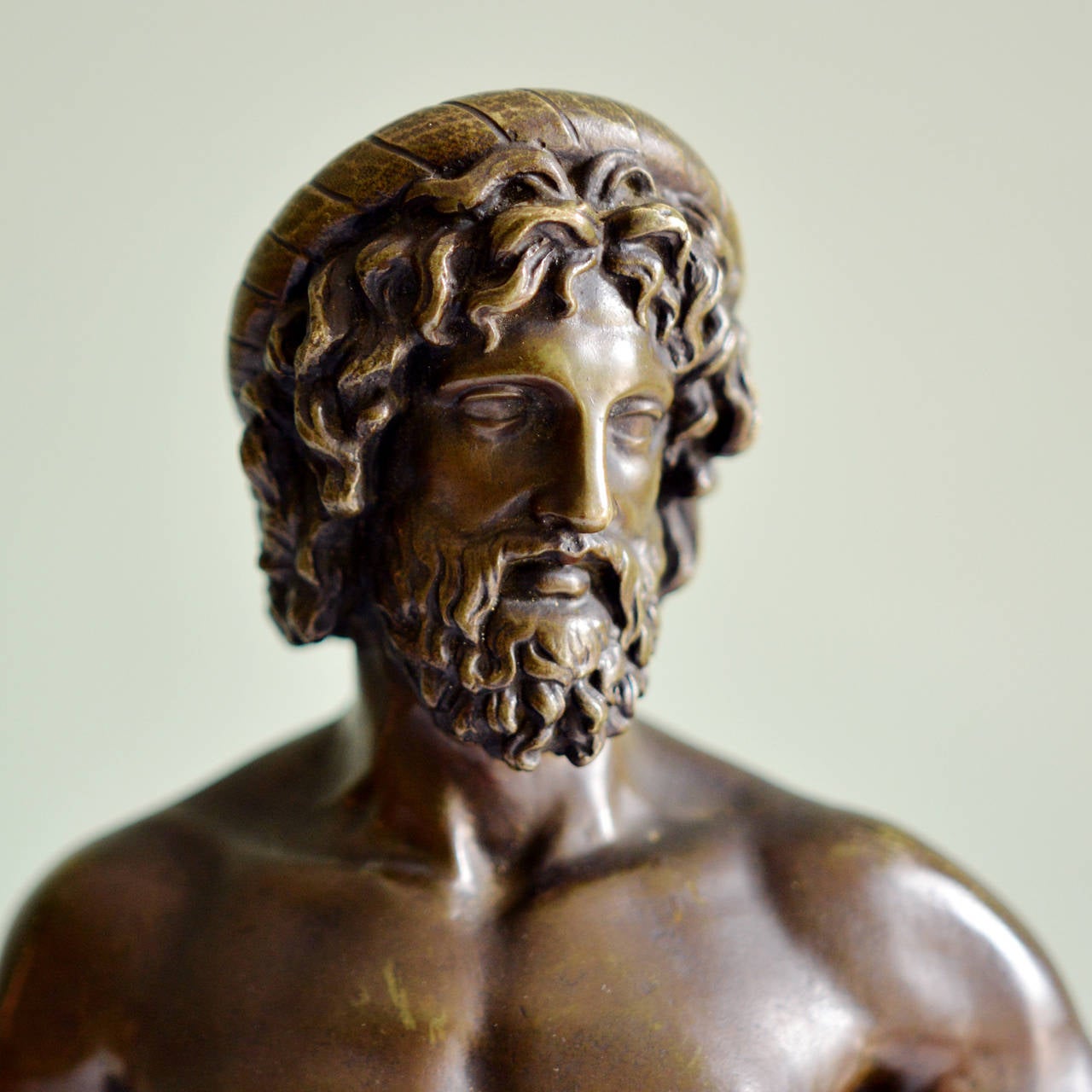 Mid-19th Century Bronze of Asclepius