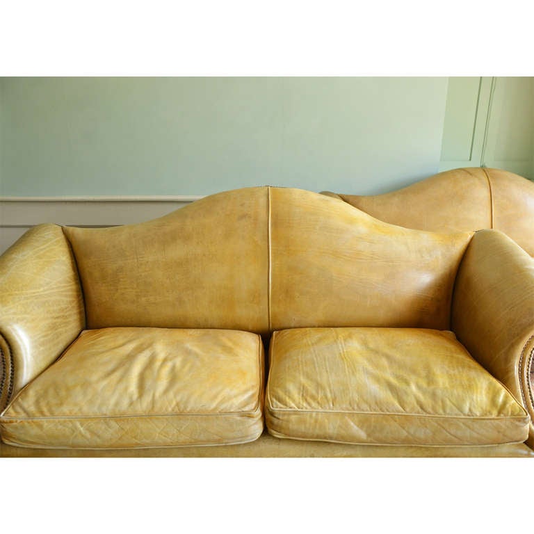 20th Century Pair of Hump Back Sofas