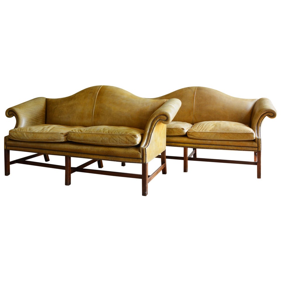 Pair of Hump Back Sofas