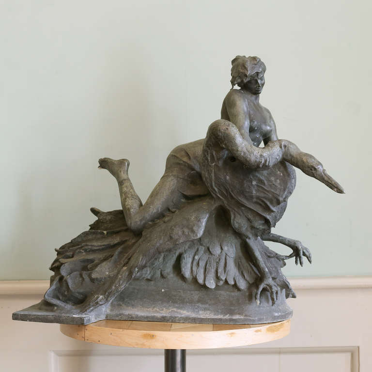 leda and the swan sculpture